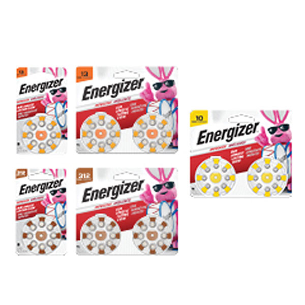 <h4>$5 off</h4>Any One (1) Energizer® Hearing Aid brand batteries 8 ct. (Sizes 12, 312) or 16 ct. (Sizes 10, 13, 312)