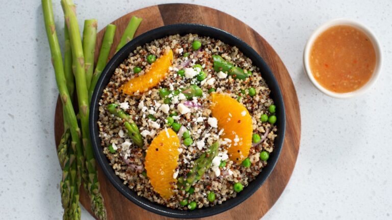 Asparagus and Orange Quinoa Salad